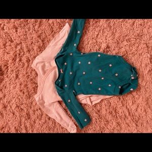 Baby onesie top 0-3 months girl